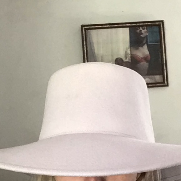 Clearance! 🇺🇸🌞SALE RARE Wyeth lilac high crown wool hat - Picture 2 of 5